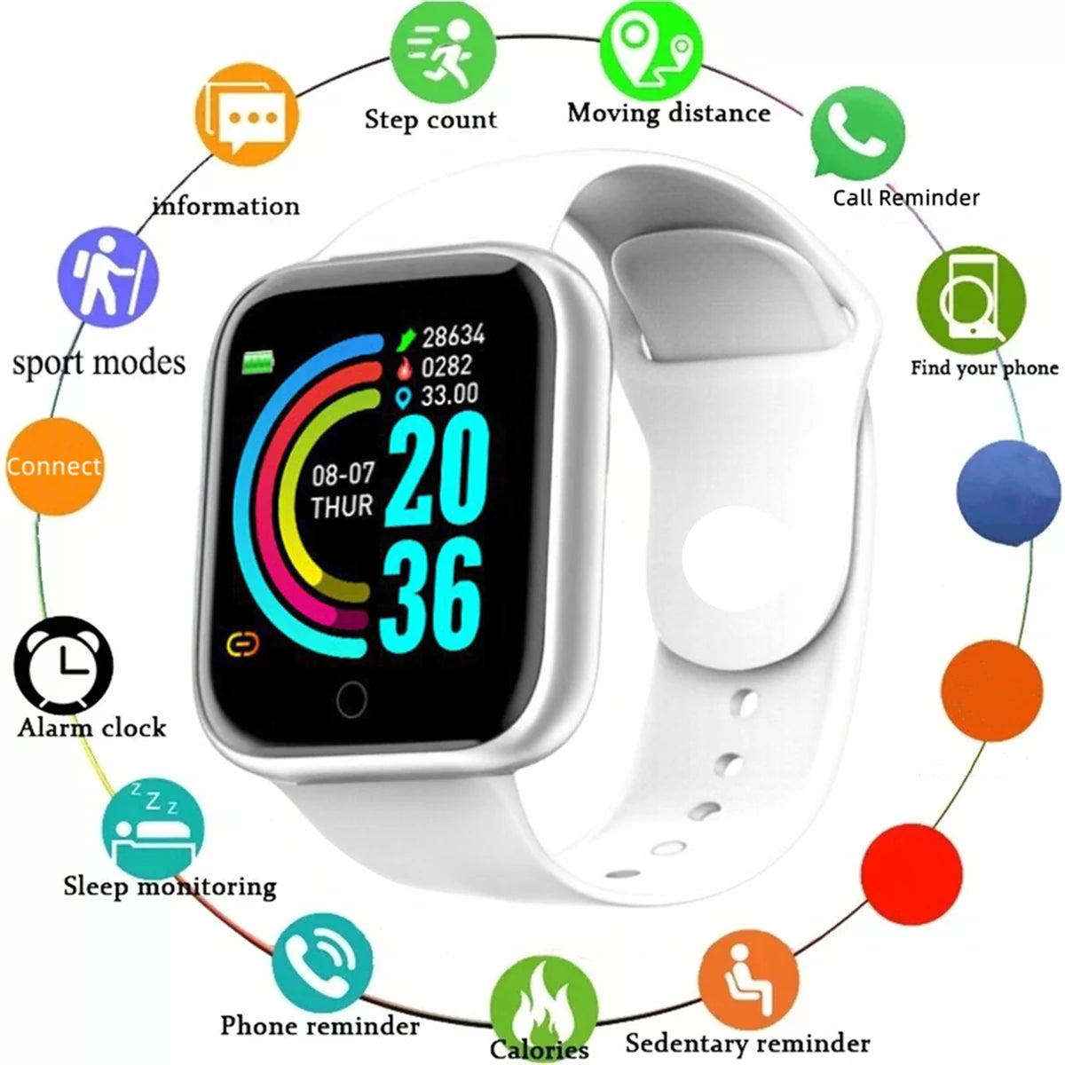 High tech Fitness smart watch